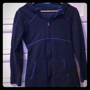 Lucy long hooded zip sweatshirt